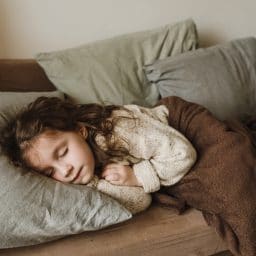 Little girl sleeping.